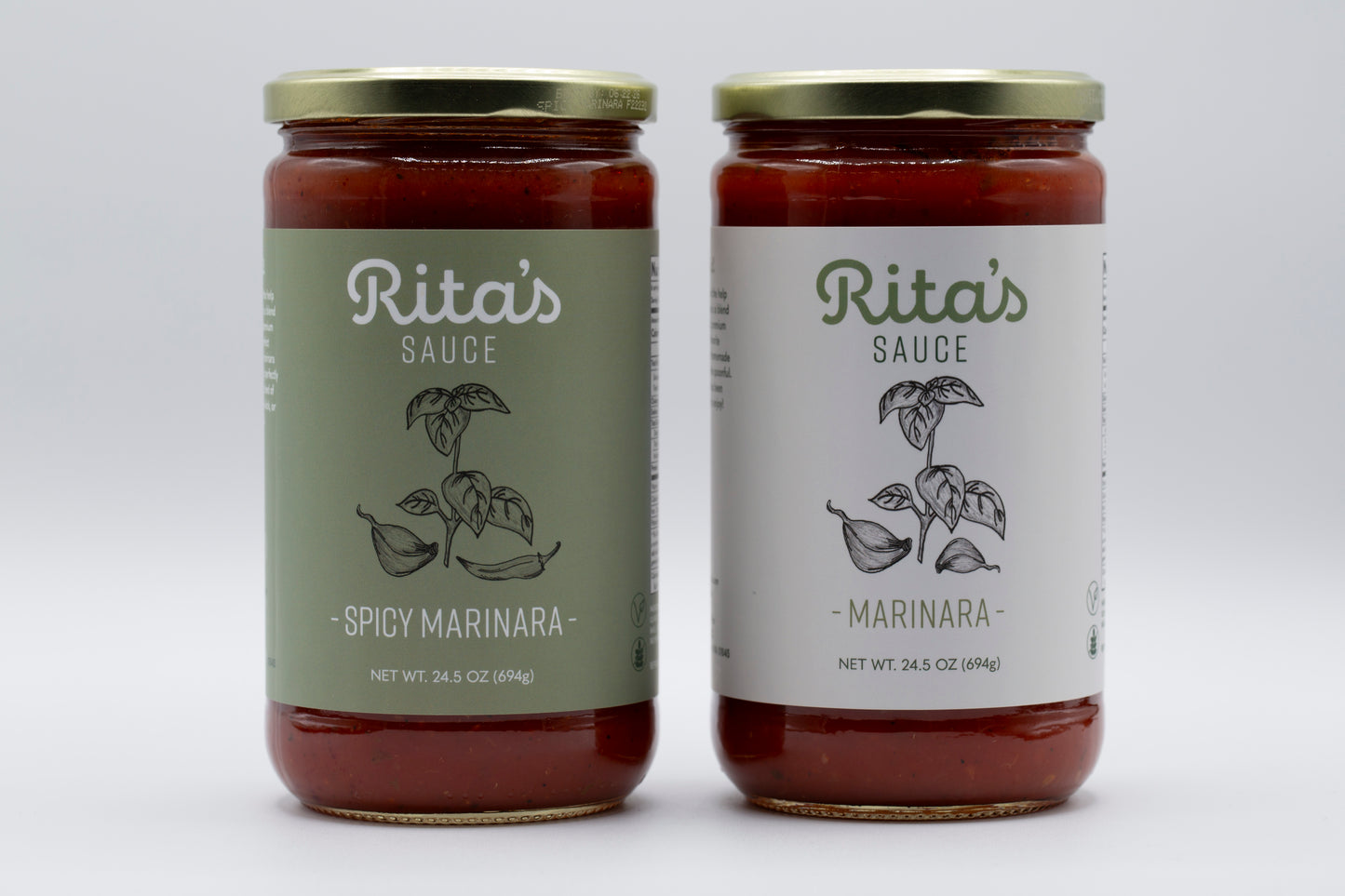 1 Marinara & 1 Spicy Marinara Bundle (2 ct.)