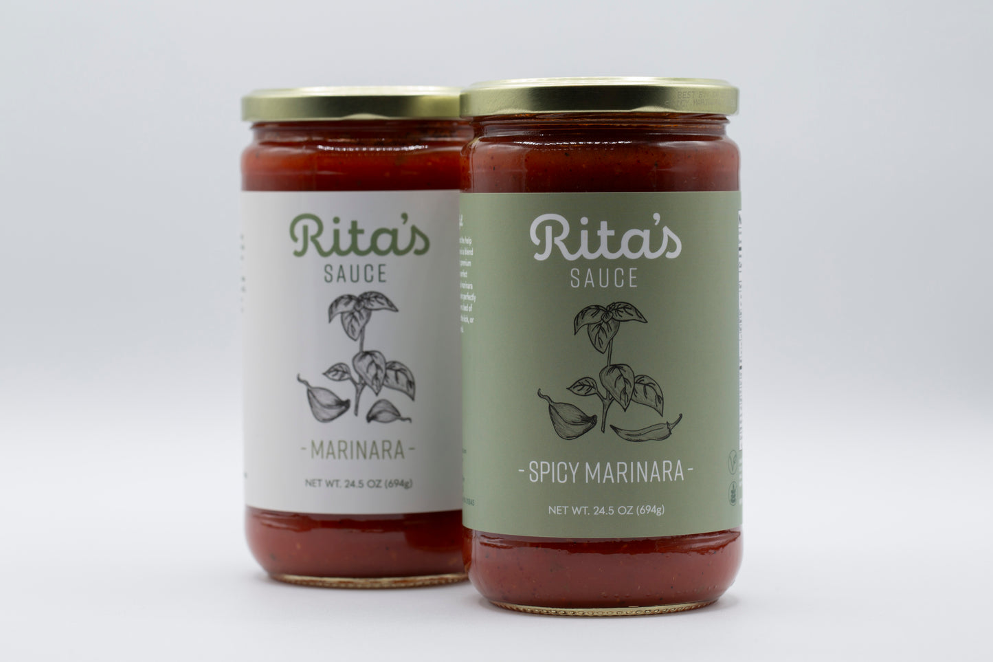 1 Marinara & 1 Spicy Marinara Bundle (2 ct.)